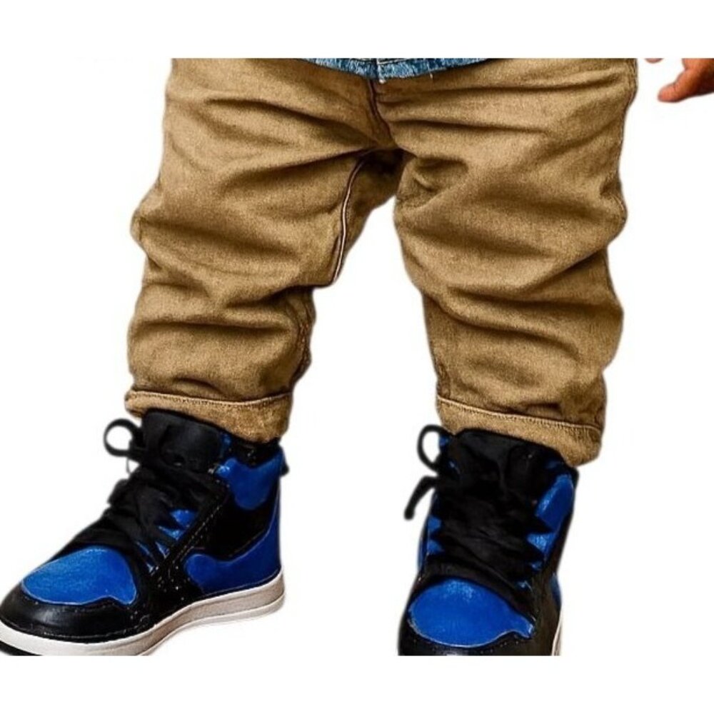 Nike Air Jordan 1 Mid AJ1 High Top Baseball Sneakers Shoes Toddler YOUTH KIDS 9C